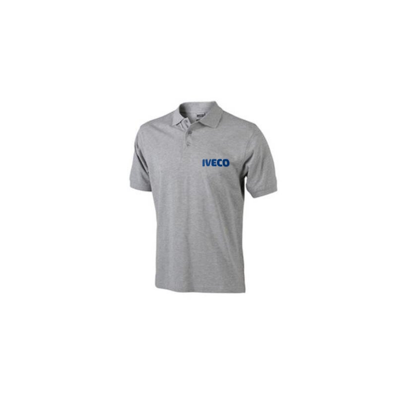 Koszulka Polo IVECO Heather Grey (stare logo IVECO)