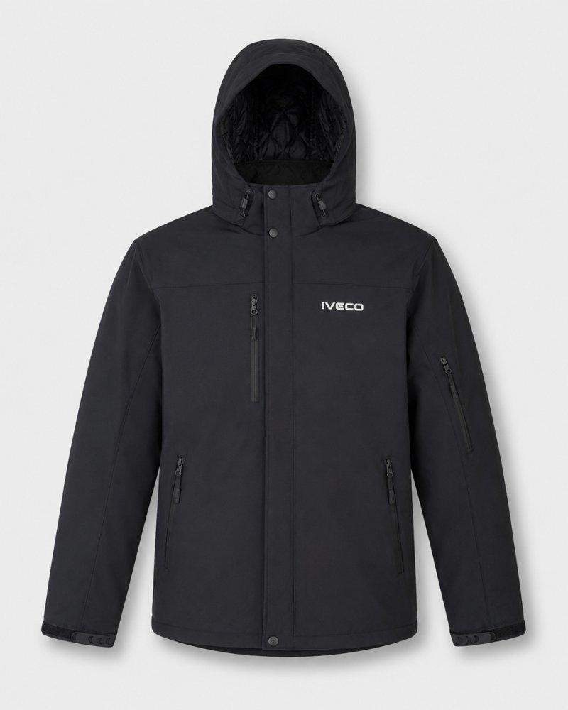 Zimowa kurtka softshell z kapturem IVECO